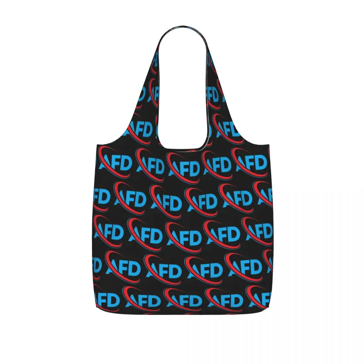 AFD Alternative For Germany Fashion Shopping Tote Bag Canvas Large Capacity Shoulder Bags Shopper Grocery Handbag for Women