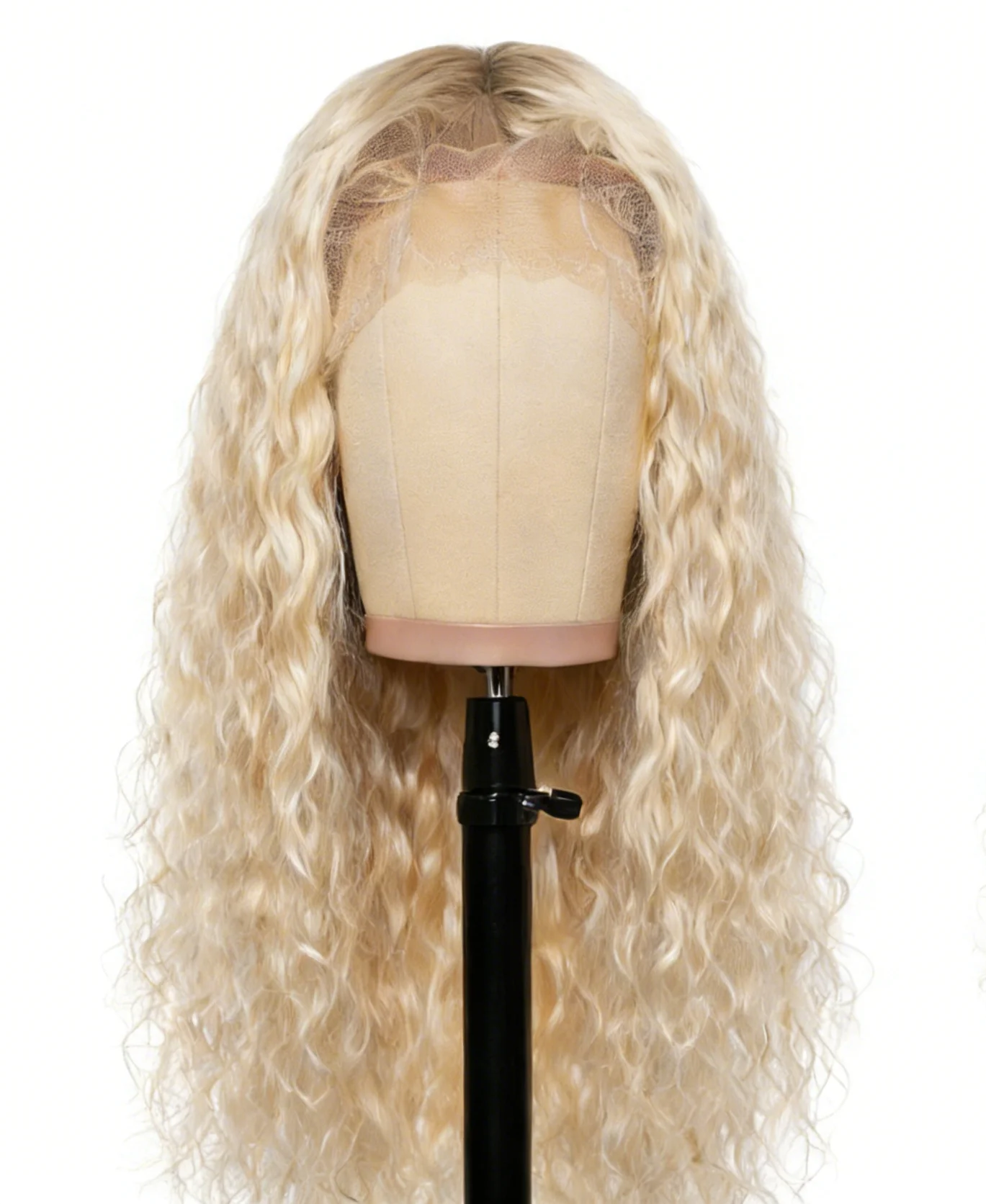 200% 613 Human Hair Curly Wig 13x4 13x6 HD Lace Front Wigs PrePlucked Brazilian Blonde HD Lace Deep Curly Wig Full Frontal Wig