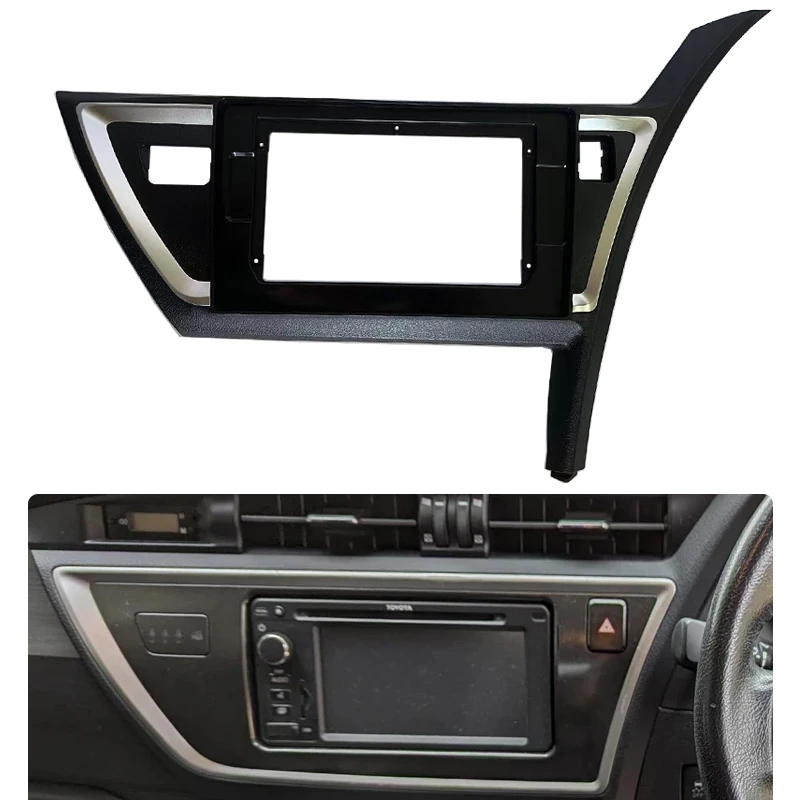 Auto Stereo Frame Kit For TOYOTA  Auris 2012 2013 2014 2015 Right Wheel Car Radio Frame Kit Bezel Faceplate