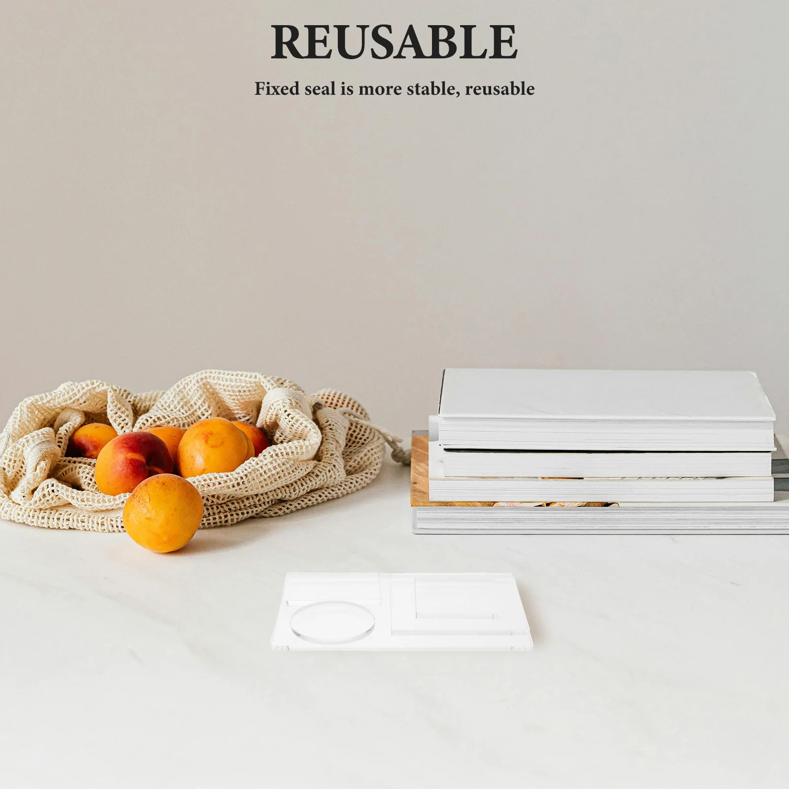 

5Pcs Stamp Handle Transparent Acrylic Mounting Block Comfort Grip Non-Slip Stamping Tool for Card Making Kids Crafts Clear