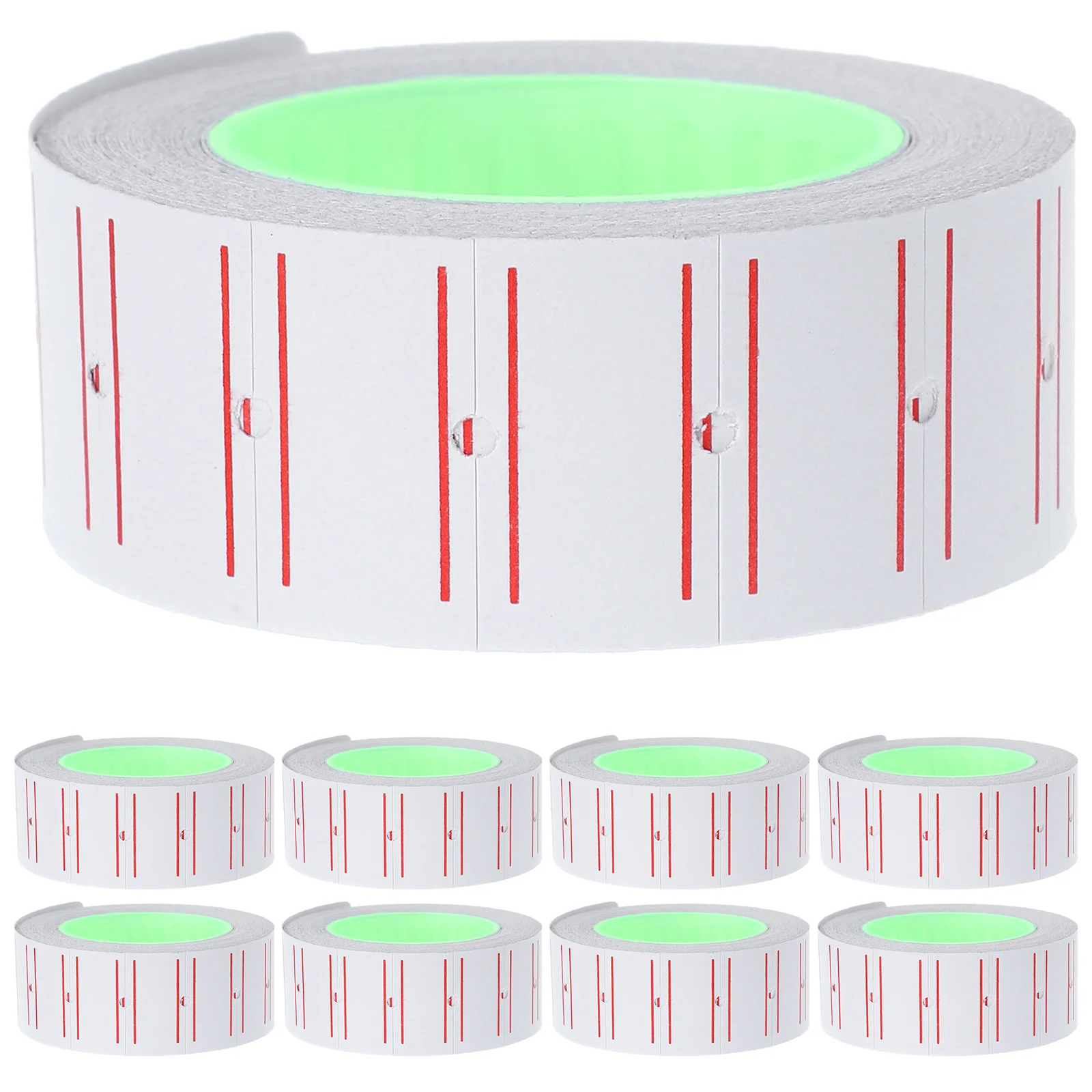 

5000 шт. самоклеящейся прозрачной бумаги для ценников: быстрая сушка, гладкая печать, для розничной торговли, вывесок, ценников в магазинах, поставок для рынков