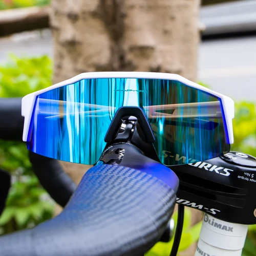 Imagen 2 del producto Kapvoe-gafas de sol polarizadas para ciclismo de montaña, lentes deportivas para hombre y mujer, UV400 gafas de sol polarizadas hombre alta calidad gafas ciclismo hombre gafas de sol mujer polarizadas gafas de ciclismo