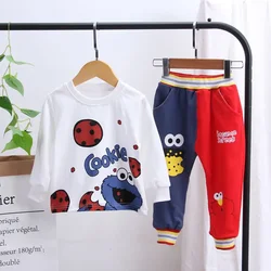 New Boys Clothing Sets Spring Autumn Kids Kids Cartoon Boy Tracksuits Kids Suits Long Sleeve T Shirt+Pants Set 0-5 Years