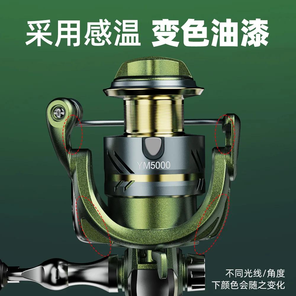 Sea pole stone fishing anti-seawater fishing line wheel far investment genuine fishing wheels wholesale