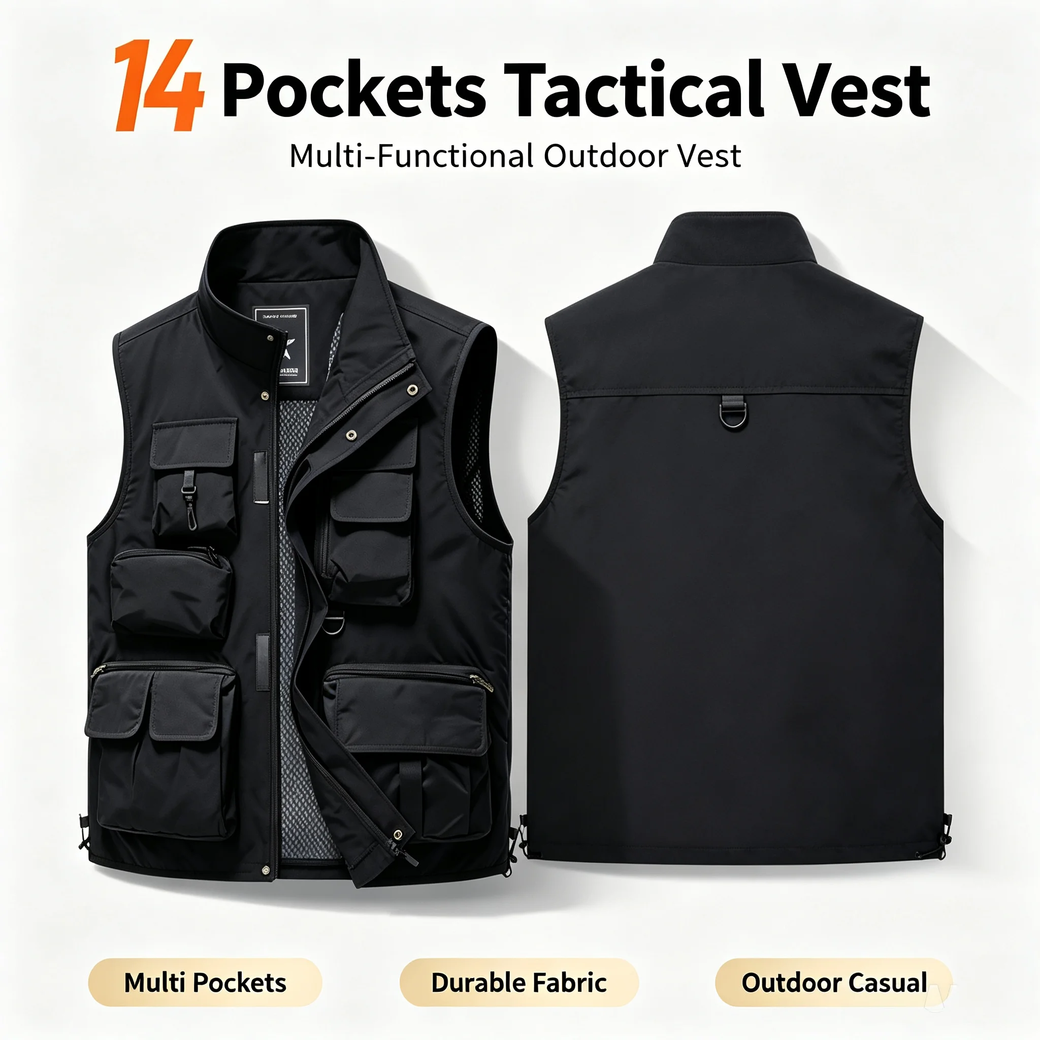 #15 Highest Rated Mens Sleeveless Utility Vests to Buy in 2026