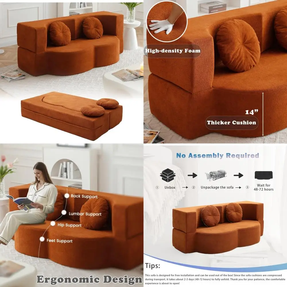 "76 Inch Convertibl…