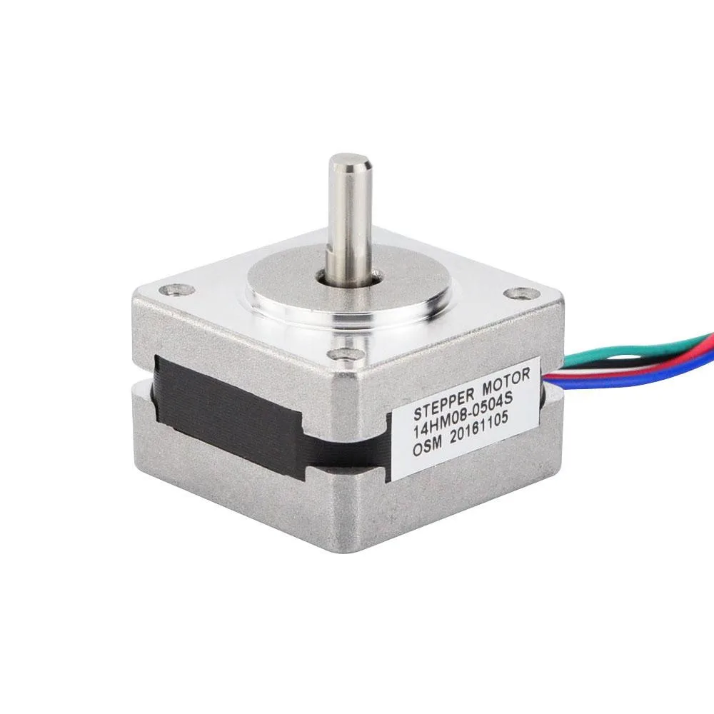 0.9deg Nema 14 Stepper Motor 4-lead 5Ncm(7.08oz.in) 0.5A 35x35x20mm for DIY CNC 3D Printer Extruder