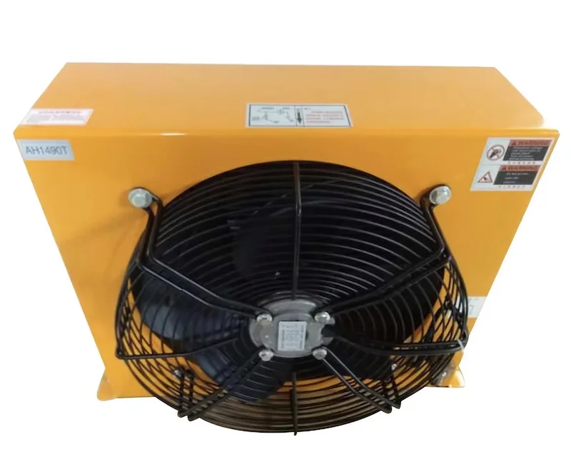 DC24V Cooling Aluminum Alloy Air Cooler Hydraulic Pump Station Fan Oil Radiator Heat Exchange for Rubber Making Machinery