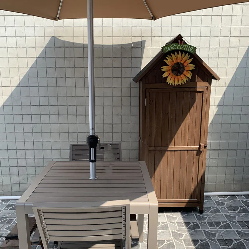 Outdoor cabinets, waterproof, sunproof, anti-corrosion, courtyard balcony, outdoor garden tool cabinets, storage cabinets