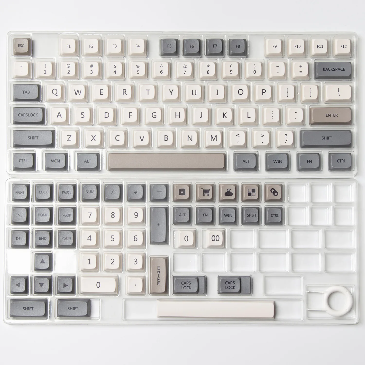 Keycaps Xda Profile Pbt Dye Sub - مجموعة أغطية مفاتيح XDA Profile 120