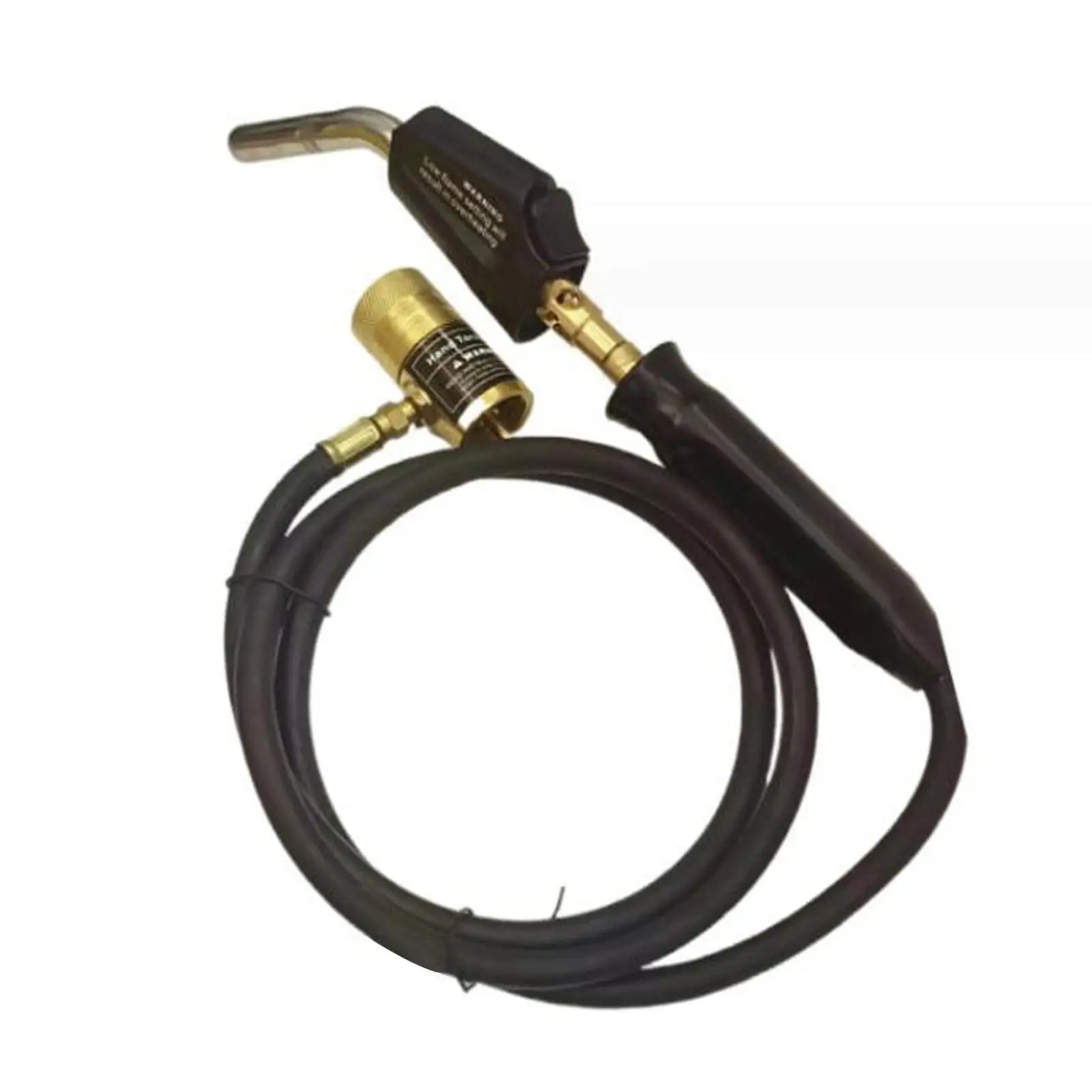 Welding Torch, Professional, Hose Length 1.5M, Mapp Gas Torch Brazing Torch for Thawing Melt Heating Brazing Soft Soldering