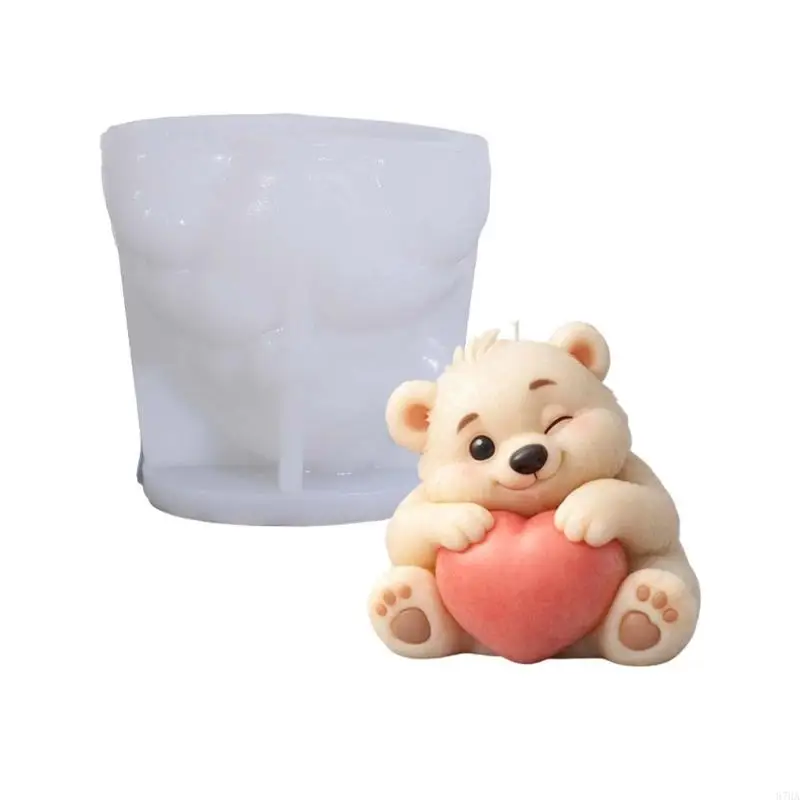 

Detailed Balloon Bear Silicone Mould with Carving for Candle and Soap Making Enhances Artistic Value 87HA