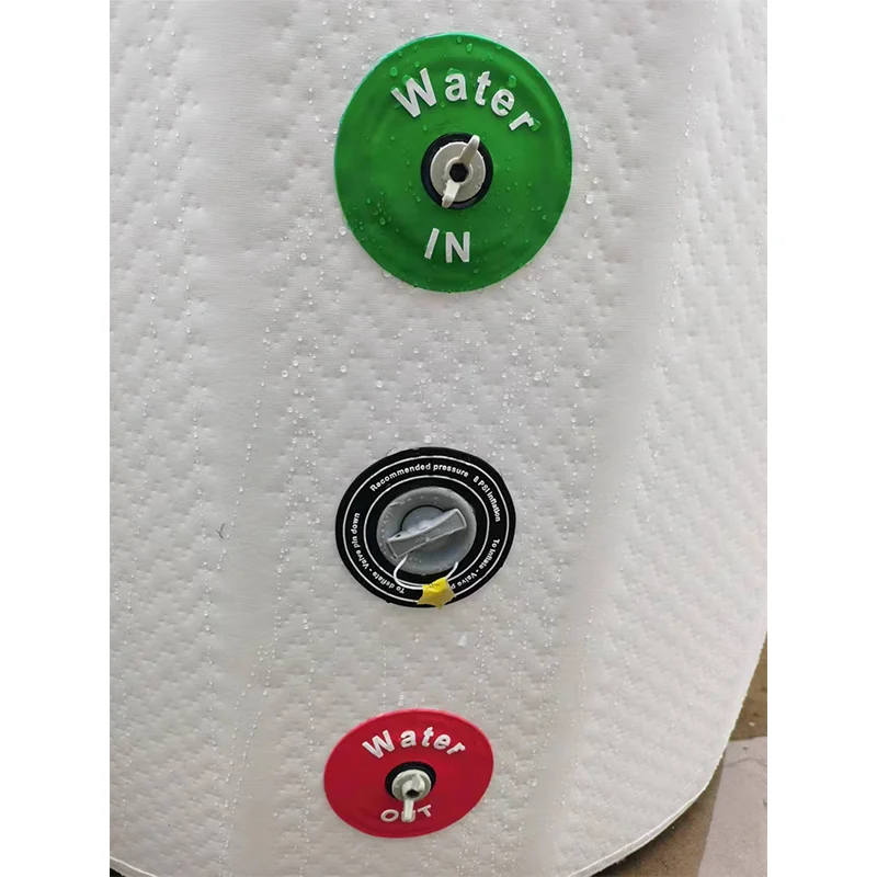 الجملة المحمولة الصغيرة جولة أحواض حمام الجليد قطرة غرزة حوض الثلج نفخ