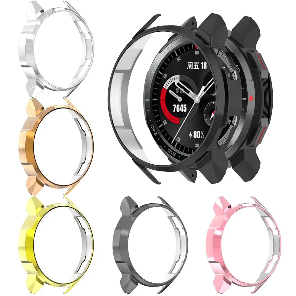 New Smart Watch Frame Shell Protector Plating PC Protective Case Cover For Honor Watch GS Pro