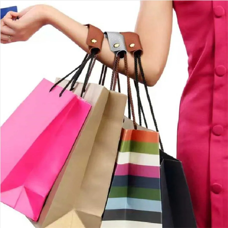 قطعتان من أشرطة حقائب اليد للأمتعة، غطاء حماية من جلد البولي يوريثان بإبزيم ثابت، واقي مقبض حقيبة تسوق غير قابل للانزلاق ومقاوم للاهتراء #2