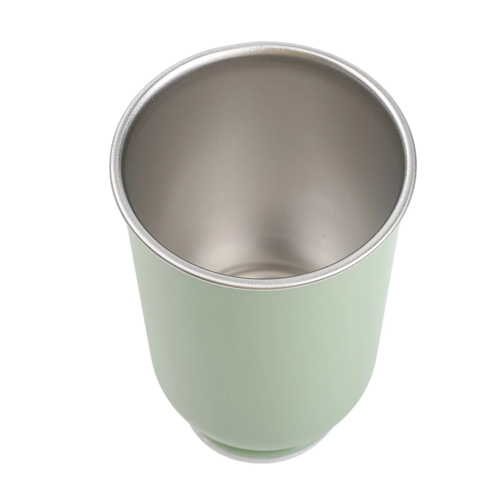 Perfect For Rentals White 304 Stainless Steel Cup Innovative Bathroom Storage Modern Bathroom Decor Easy To Clean Inverted Shape