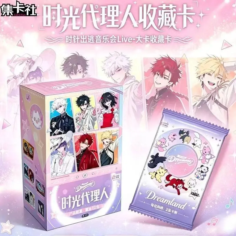 Official Genuine Card.Fun Link Click Time‑Escape Music Live Series Large‑Format Collectible Cards  Anime Hobby Merchandise Gift