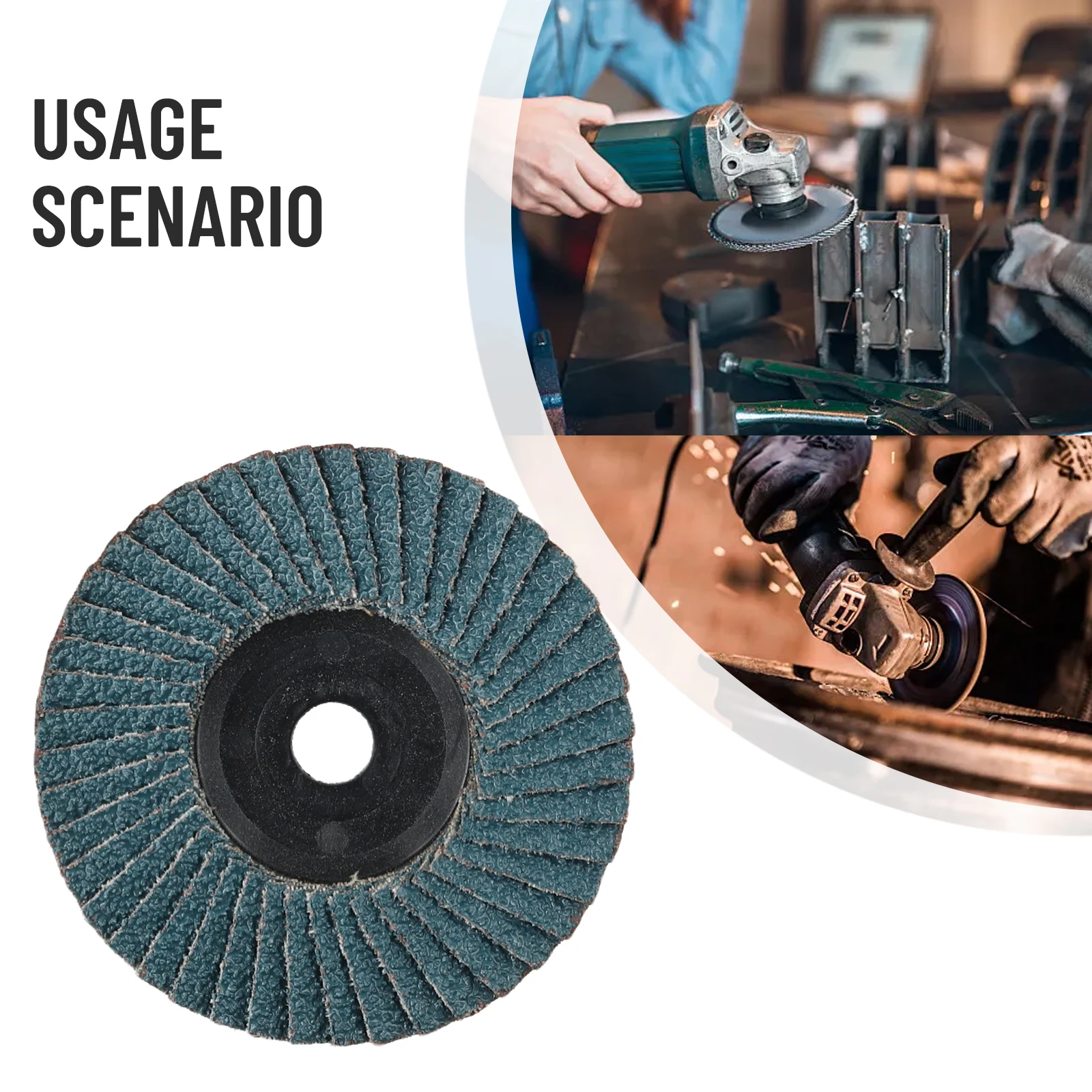 

3 Inch Grinding Wheel Flat Flap Discs Metal Grinding Tool Fast Cutting For Angle Grinder Sanding Polishing Abrasive Tools