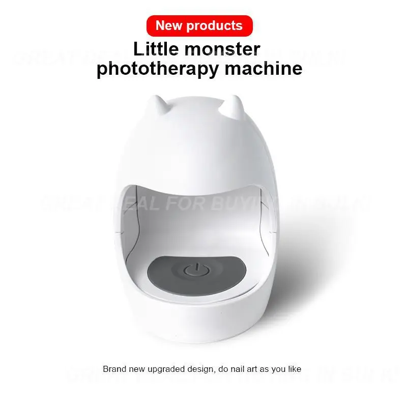 Mini Nail Enhancement Lamp Portable Single Finger Manicure Lamp Quick- Phototherapy Machine Roasted Lamp Nail Art Tool