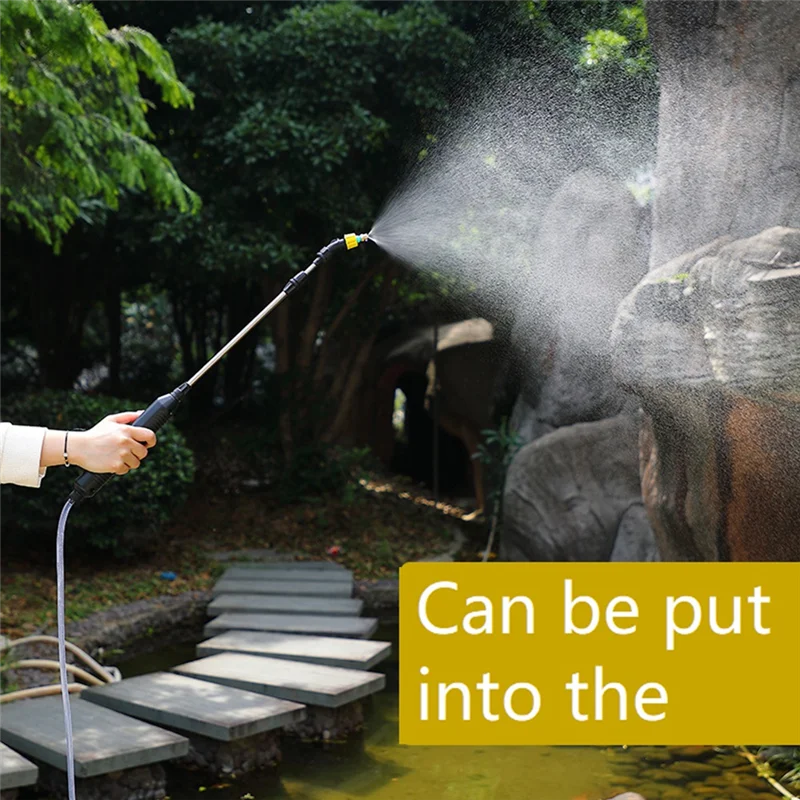 

AF89-Water Sprayer Electric Garden Sprayer Rechargeable Plant Spray Mister With Telescopic Wand