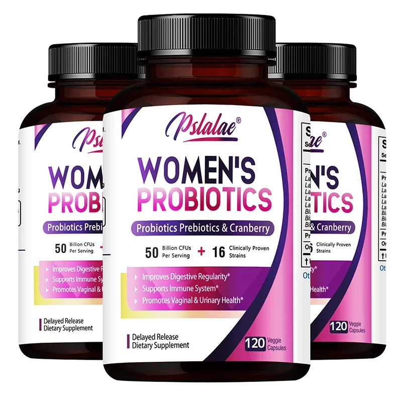 Women’s Probiotic - Promotes Intestinal Health, Relieves Bloating, Constipation, Improves Immunity, Vaginal and Urinary Health