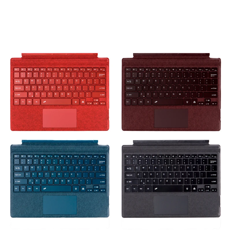 

New Colour Matching Bluetooth Magnetic Keyboard for Surface Pro3/4/5/6/7/7+ Computers