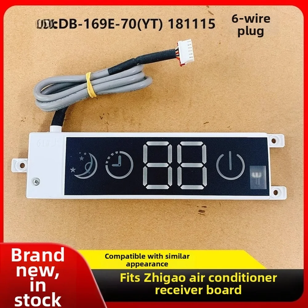 1Pcs Air Conditioner Receiver Board 181115 DB-169E-70 Indoor Display Circuit Control Module For Chigo AC Parts Accessories