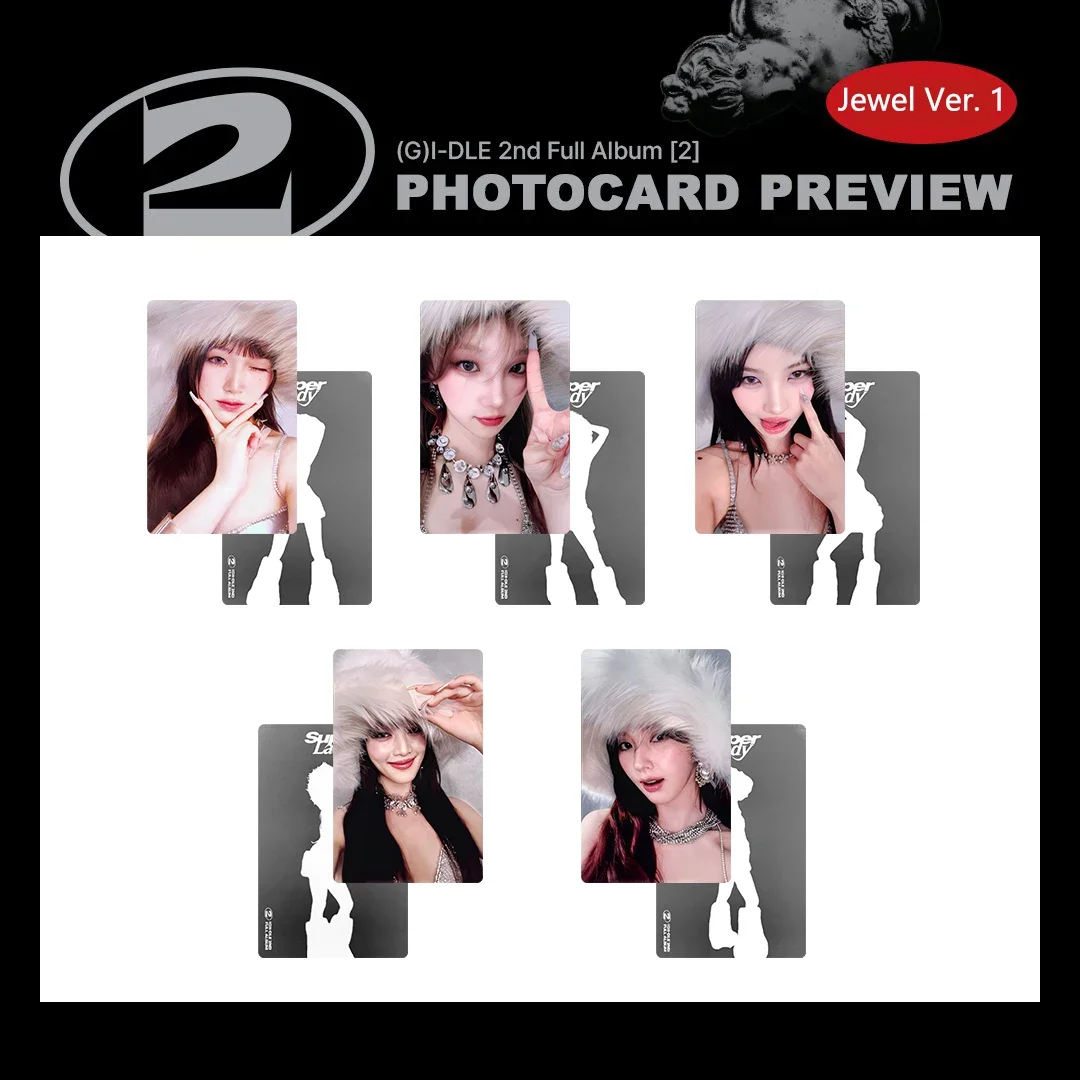 Jewel Version Album Collectible Lomo Photo Cards Paper Cards for Journal Scrapbook Hobby Gift