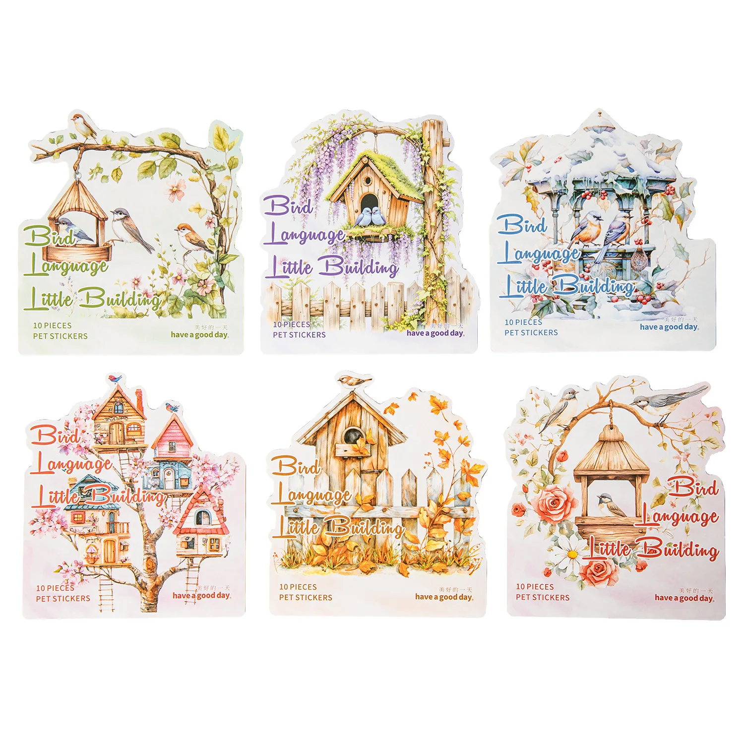 24-set-lotto-adesivi-di-cancelleria-kawaii-lingua-degli-uccelli-piccolo-edificio-diario-adesivi-decorativi-adesivi-artigianali-per-scrapbooking