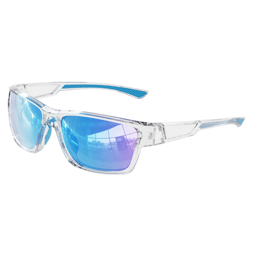 

TR90 Transparent Frame Fashionable Ultra-light Unisex Outdoor UV400 Climbing Polarized Sunglasses Fishing Glasses