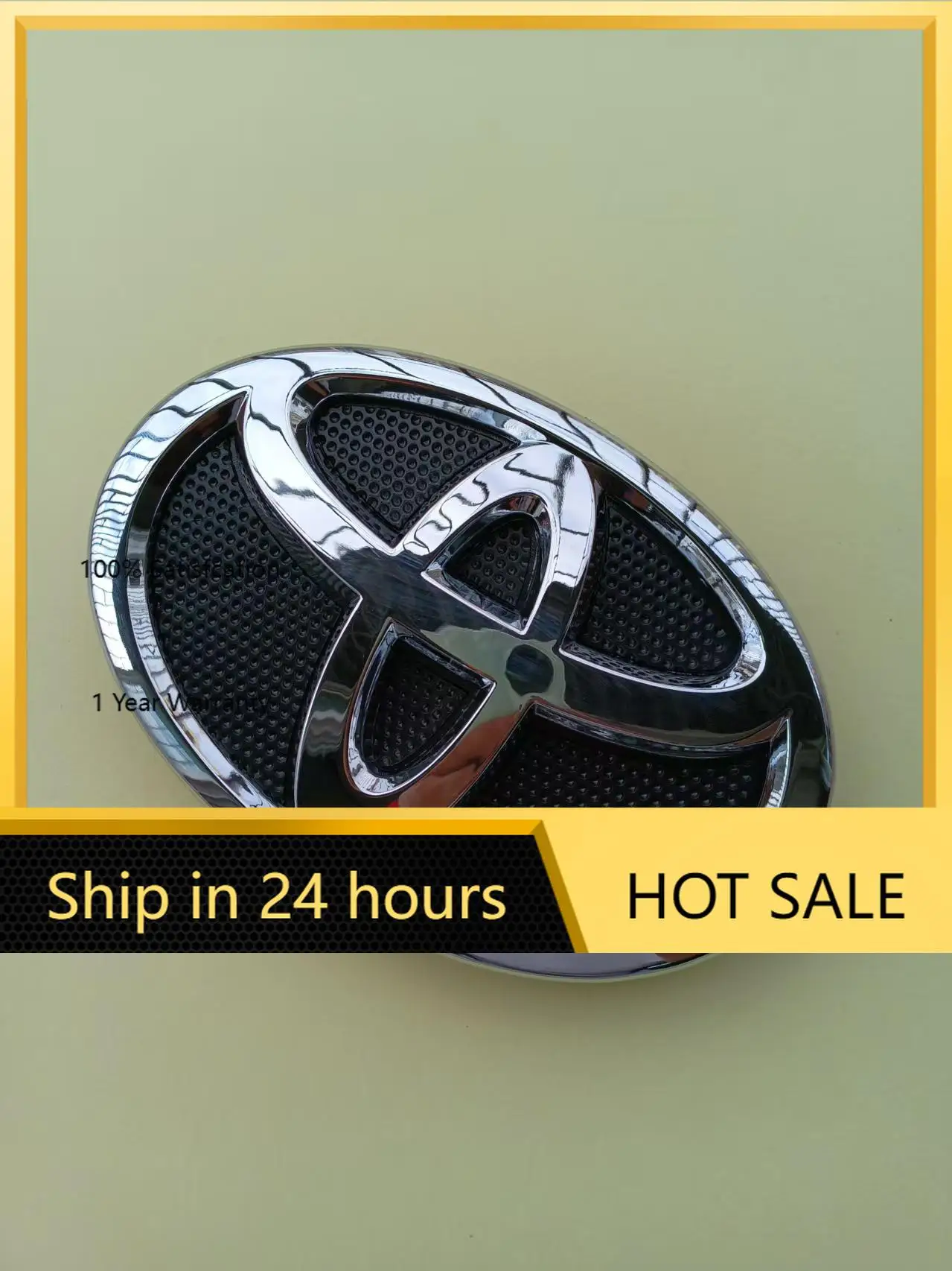 

2026 Горячие колпаки для ступиц Toyota, оригинальная замена: эмблема передней решетки 140*95 мм для Toyota Corolla 2006-2010 годов - OEM 75311-02060