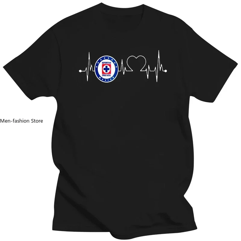 Cruz Azul Heartbeat Love Funny Fan Gift T Shirt-Colonhue