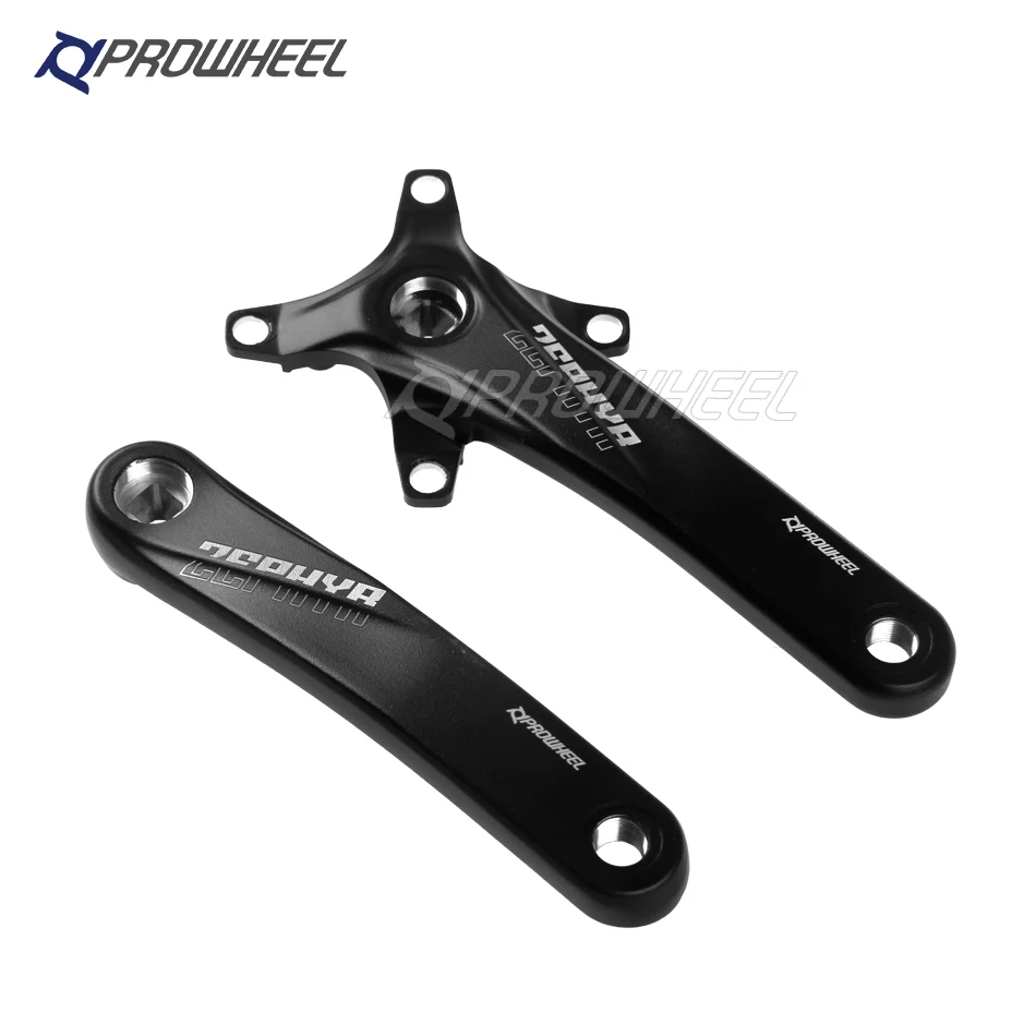 Prowheel 170/175mm Crank 32-52T Plate Crankset Bicycle Crank Mountain Bike Chainwheel Sprocket Square Hole 104BCD Accessories