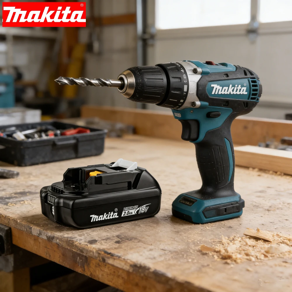 

Original Makita 18V 2.0Ah Lithium-Ion Battery BL1820B - Fast Charge 45min LED Indicator for makita 18v Electric too