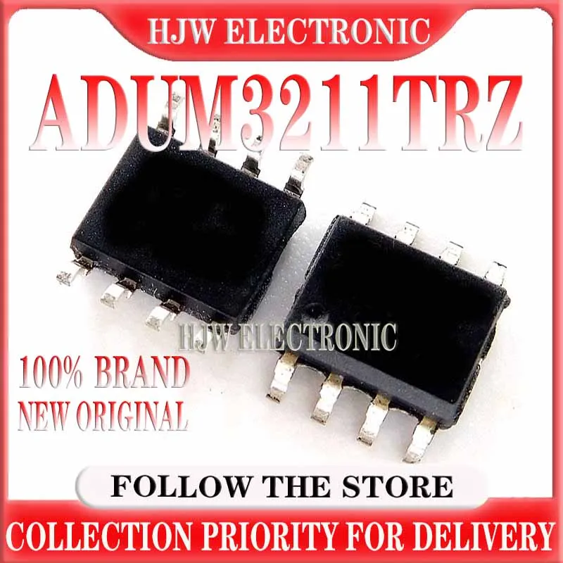 

10-100pcs/lot ADUM3211TRZ ADUM3211TRZ-RL7 SOIC-8 New original DUAL-CHANNEL DIGITAL ISOLATORS Interface ICs