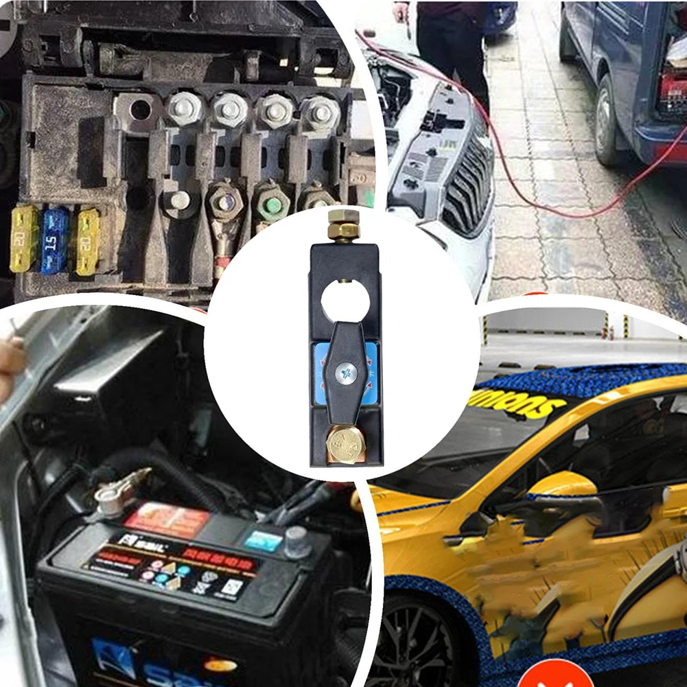 

Универсальный выключатель массы автомобильного аккумулятора 12В/24В, защита от утечки тока, изолятор аккумуляторной батареи, отключающий выключатель