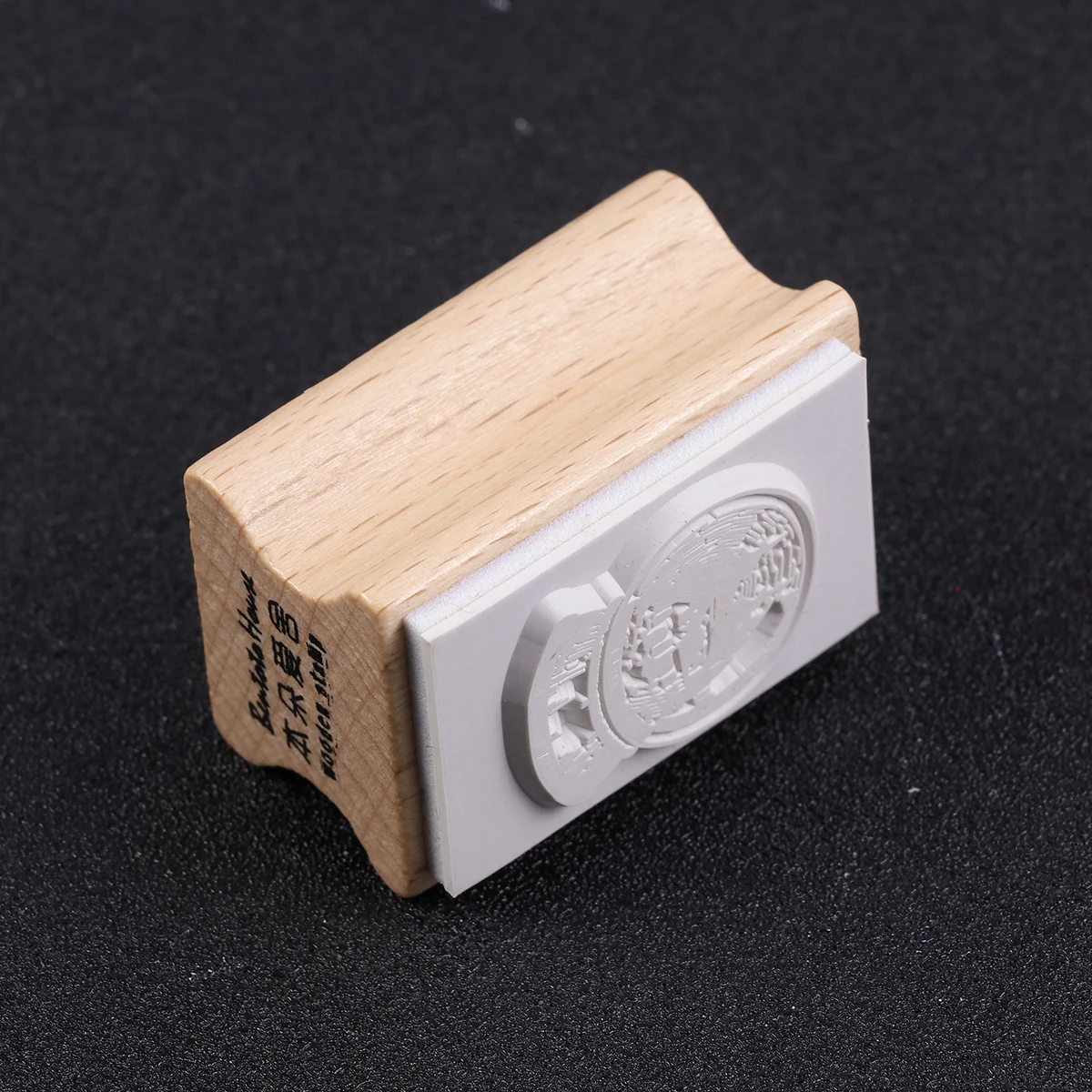 

Christmas Stamp Kids Gifts Stampers Toy Clothing Bamboo Wooden Child Party Favors