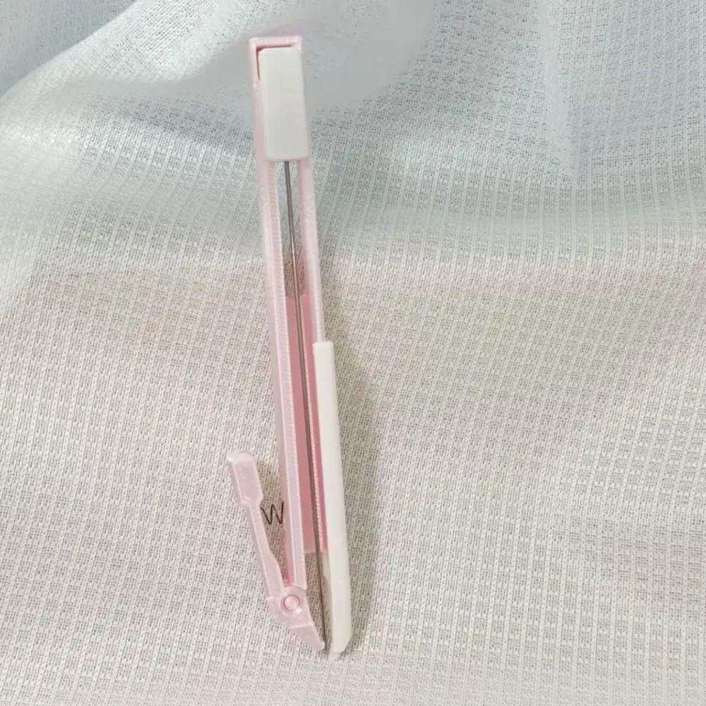 2in1 Press-Type Fuse Bead Pen Handheld Efficient Perler Bead Placement Pen Comfortable Grip Time-Saving Storable Bead Pen