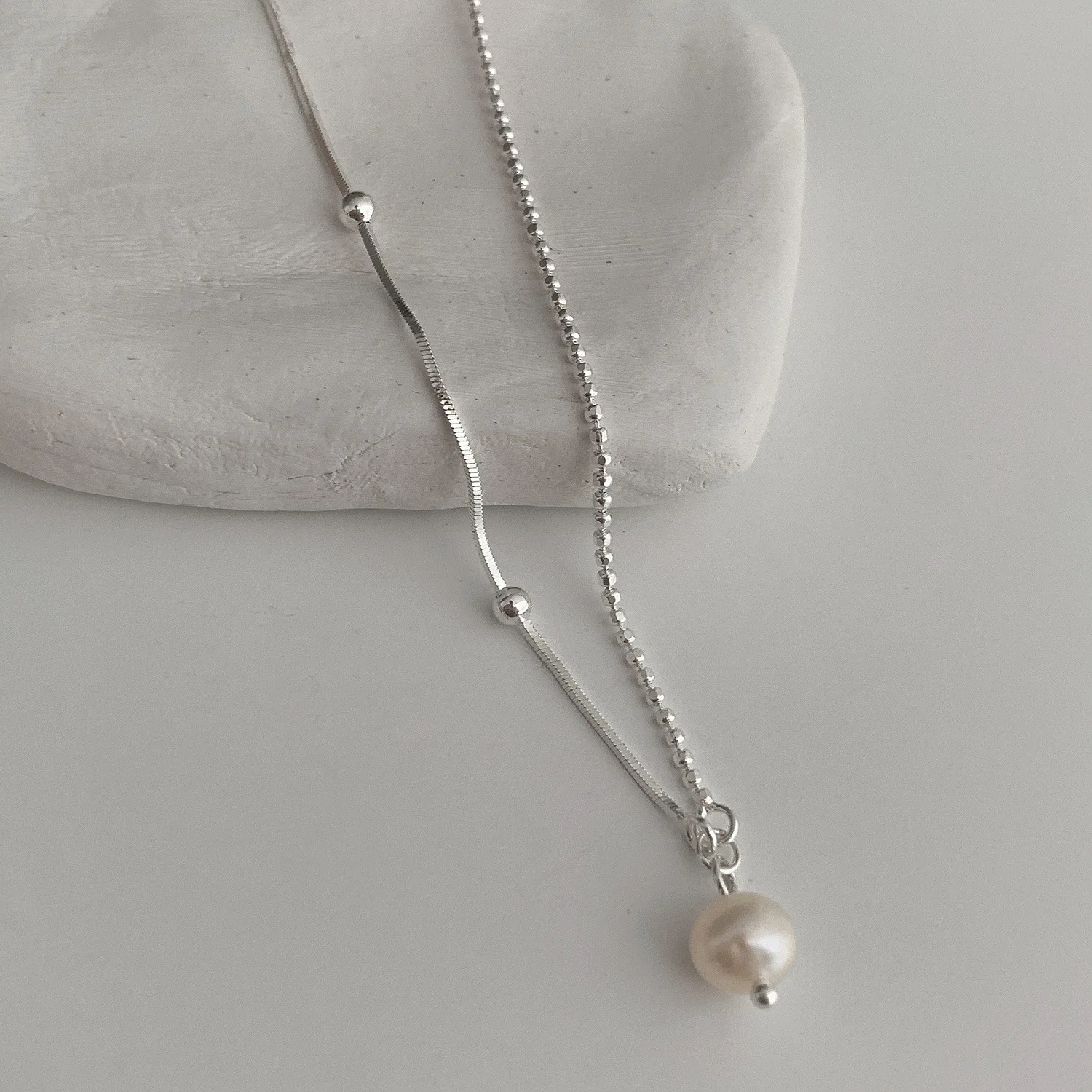 925 Sterling Silver Pearl Snake Chain Lucky Women's Hand Bracelets Hot Top Quality Jewelry Korean Jewellery
