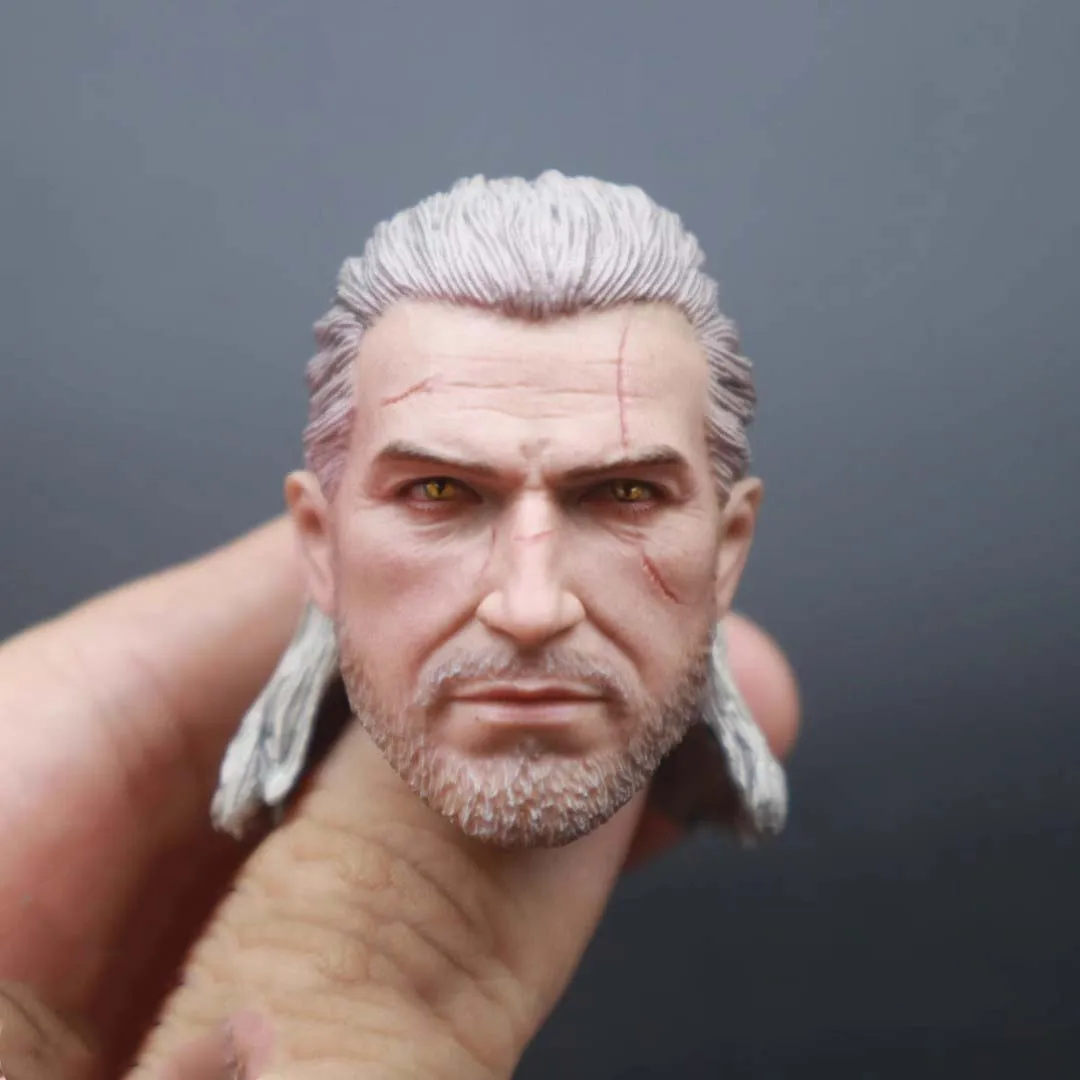 1/6 Scale Villainous Actor Head Sculpt Americans Handsome Boy Head Played Model for 12in Action Figure Body Accessory Toy