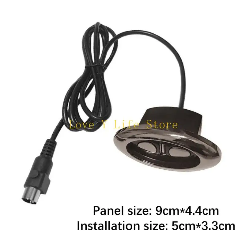 مفاتيح L74C LED Sofa Switchs 5V USB شحن ميناء التثبيت لكراسي الأريكة الاستخدام اليومي