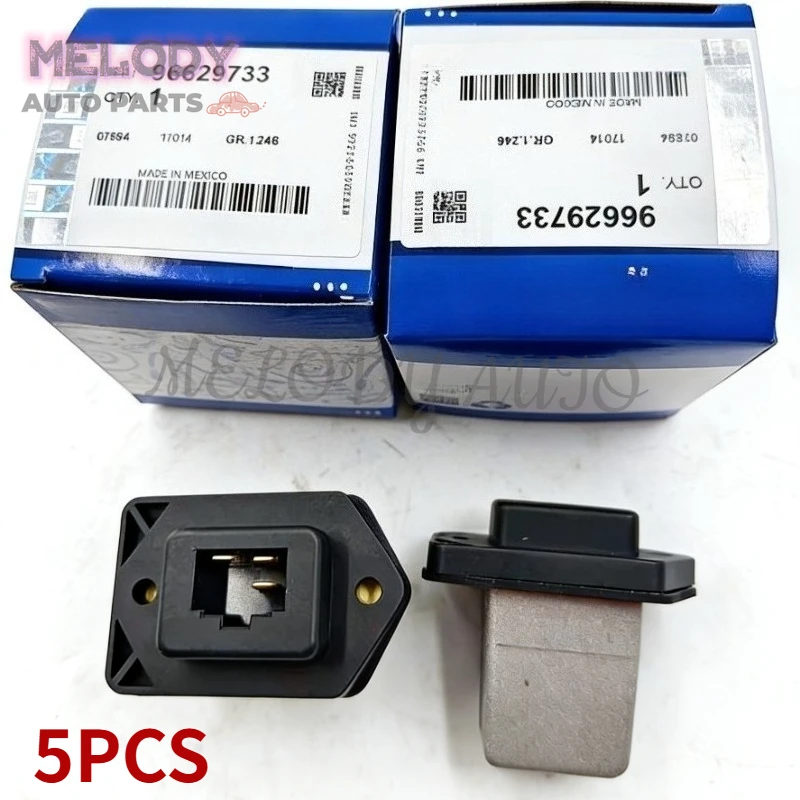 5PCS 96629733 Heater Blower Motor Resistor For Chevrolet Captiva Opel Vauxhall