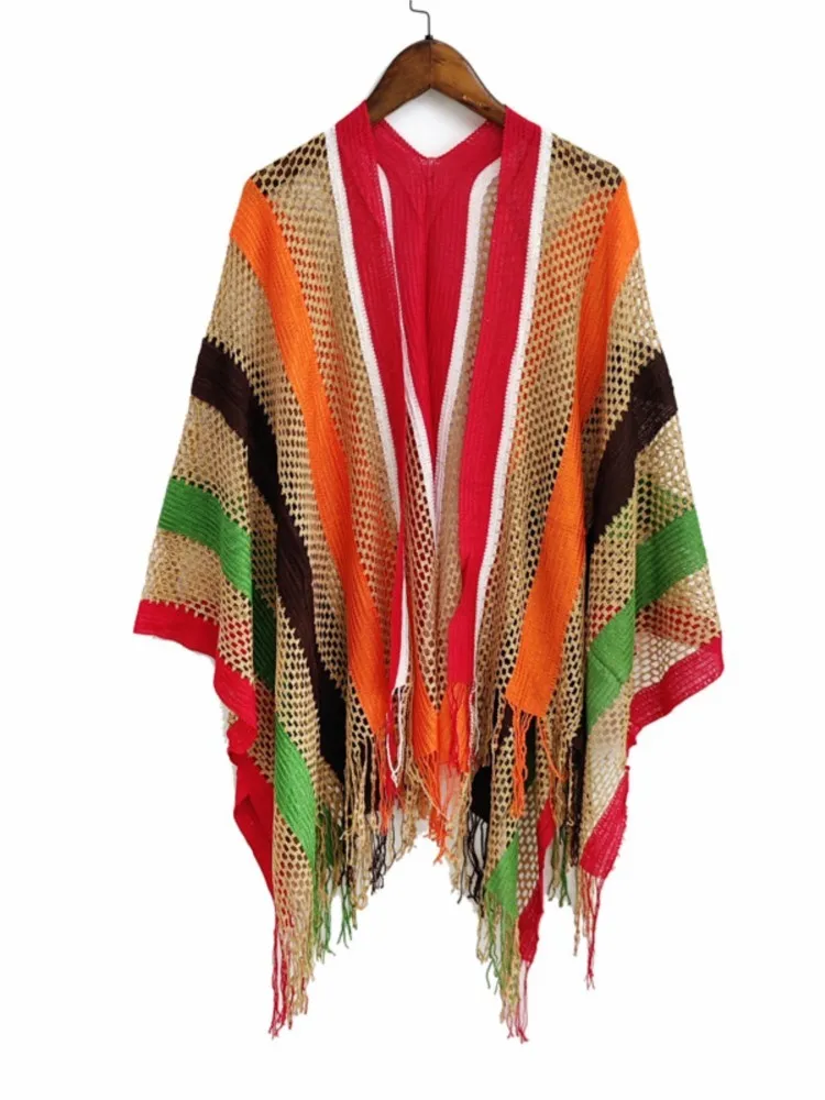 

Sexy Fringe Tassel Hollow Out Sheer Shiny Tunic Beach Cover Up Cover-ups Beach Dress Beach Wear Beachwear Female Women 2025
