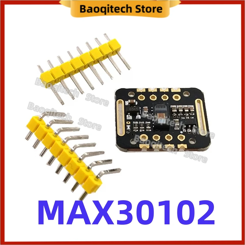 1-20PCS MAX30102 Heart Rate Sensor Module Puls Detection Blood Oxygen Sensor Concentration Test Module for arduino STM32