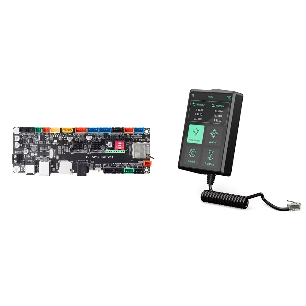 For CNC Engraving Machine Makerbase MKS LS ESP32 PRO GRBL Controller Module Support Touch Screen Upgrade DLC32