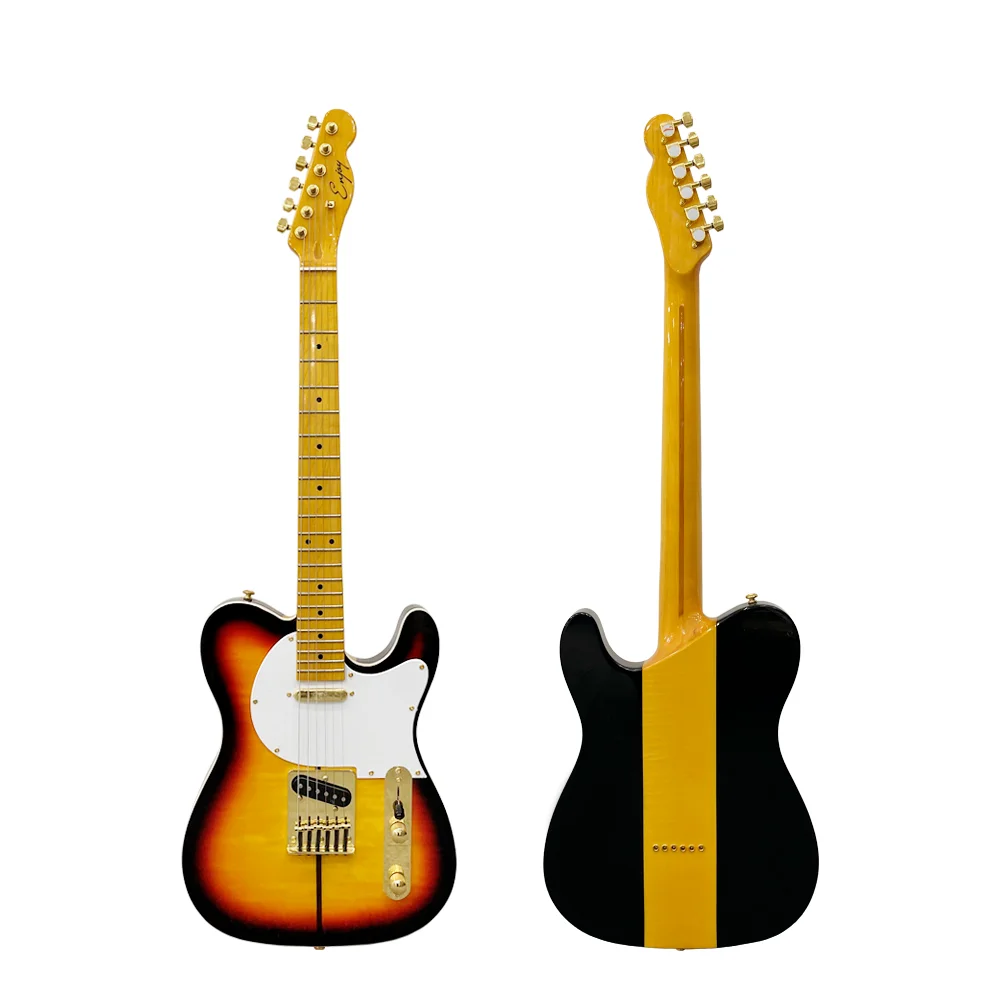 Best Selling Customizable Logo Colorful 6 Strings Beginner Electric Guitar