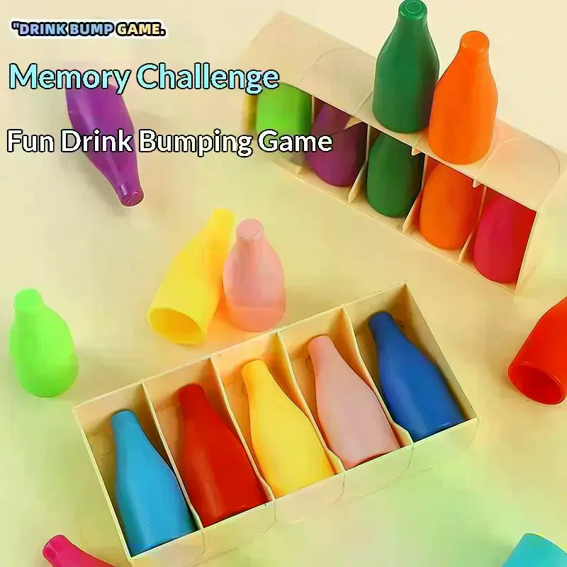 1/2/4 Sets Early Education Logical Thinking Games Drink To Drink Color Sorting Cup Color Matching Classification Montessori Toys