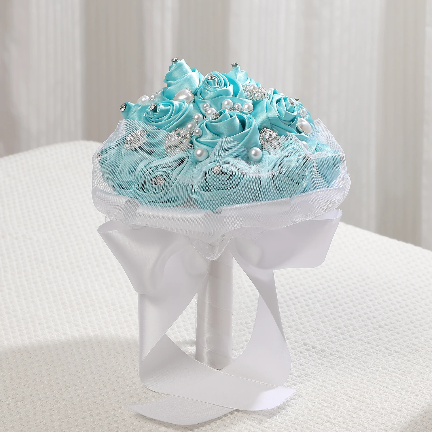 باقة يد العروس محاكاة الزفاف اليد عقد باقة الزفاف التصوير الفوتوغرافي الدعائم الزفاف