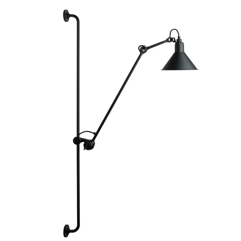 Imagem -05 - Long Rod Rocker Braço Telescópico Industrial Walllight Nordic Creative Modern Led Designer Cabeceira Reading Hotel