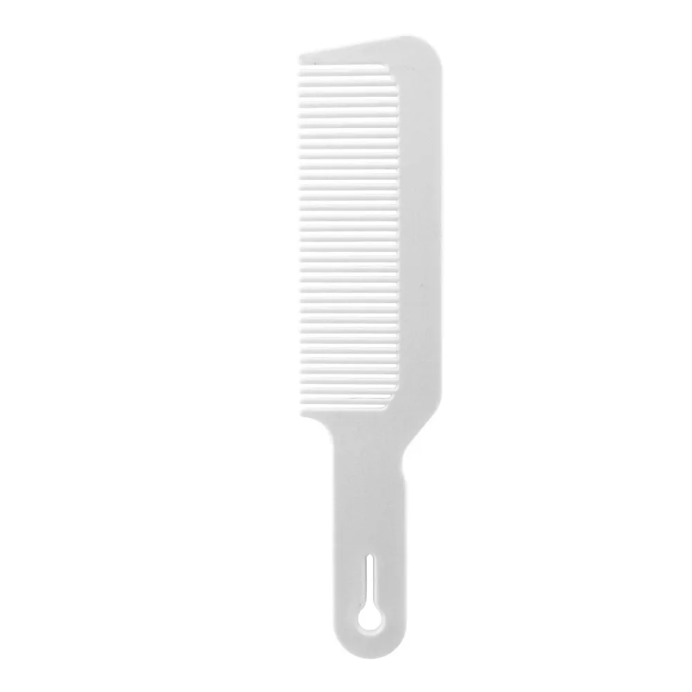 Professionelle Haar Schneiden Kamm Anti-statische Flach Kopf Cutter Kamm Breite Zahn Haarschnitt Pinsel Salon Barber Haar Clipper Zubehör